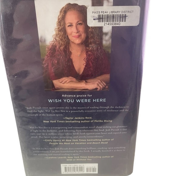 Wish You Were Here By Jodi Picoult Hard copy First Edition 2021 A novel - Picture 3 of 5